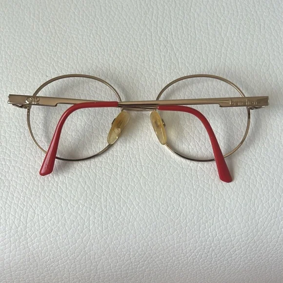 NEW. Round Red Retro Frame - Picture 2 of 15